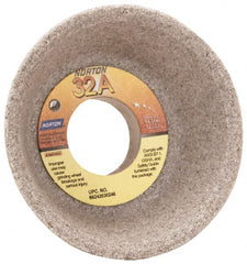 Grier Abrasives - 4 Inch Diameter x 1-1/4 Inch Hole x 1-1/2 Inch Thick, 80 Grit Tool and Cutter Grinding Wheel - Makers Industrial Supply