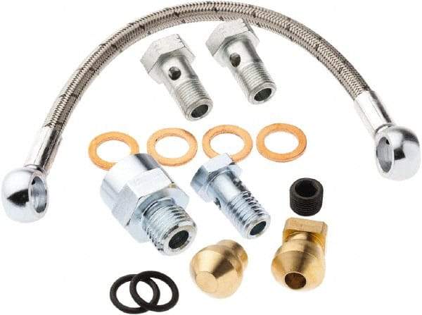 Seco - 51 Piece, 250mm Hose Length, Coolant Hose Kit - For Jetstream Tooling - Makers Industrial Supply