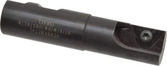 Kennametal - 1.18" Cut Diam, 2.03" Max Depth of Cut, 1" Shank Diam, Internal/External Indexable Thread Mill - Insert Style STN 27, 1.06" Insert Size, 1 Insert, Toolholder Style K118, 4.38" OAL - Makers Industrial Supply