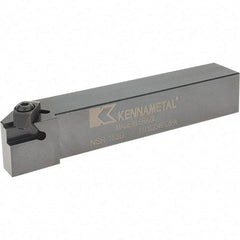 Kennametal - Right Hand Cut, 1" Shank Width x 1" Shank Height Indexable Threading Toolholder - 6" OAL, N.3R Insert Compatibility, NSR163D Toolholder, Series Top Notch - Makers Industrial Supply