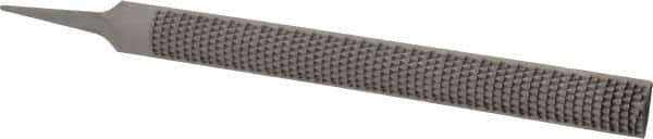 Nicholson - 12" Long x 1-5/32" Wide x 7/16" Thick Half Round Wood Rasp - Bastard Cut - Makers Industrial Supply