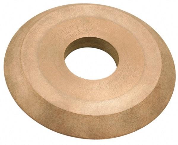 3M - 5" Diam, 1-1/4" Hole Size, 1/4" Overall Thickness, 320 Grit, Type 1 Tool & Cutter Grinding Wheel - Extra Fine Grade, Diamond, Resinoid Bond - Makers Industrial Supply