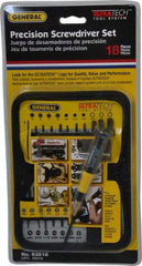 General - 17 Piece Bit Screwdriver - Makers Industrial Supply