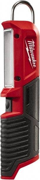 Milwaukee Tool - 12 Volt, Cordless, LED Portable Handheld Work Light - 1 Head, 220 Lumens, 9-1/4" Long - Makers Industrial Supply