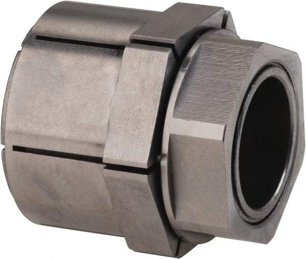 Fenner Drives - 11/16" Bore, 3/4" Collar, 13,347 psi on Hub, 29,121 psi on Shaft, 168 Ft./Lb. Max Torque, Shaft Mount - 1-1/2" Outside Diam, 1-1/2" OAL, 5,857 Lbs. Max Transmissible Thrust - Makers Industrial Supply