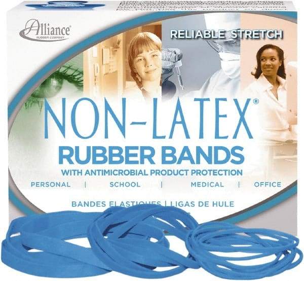 Alliance - 7" Circumference, 1/8" Wide, Light-Duty Band Rubber Band Strapping - 63 Pieces - Makers Industrial Supply