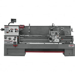 Jet - 22" Swing, 80" Between Centers, 230 Volt, Triple Phase Engine Lathe - 10 hp, 3-1/8" Bore Diam, 40" Deep x 48-7/8" High x 136-1/8" Long - Makers Industrial Supply