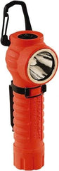 Streamlight - LED Bulb, 170 Lumens, Industrial/Tactical Flashlight - Orange Plastic Body, 2 CR123 Batteries Included - Makers Industrial Supply