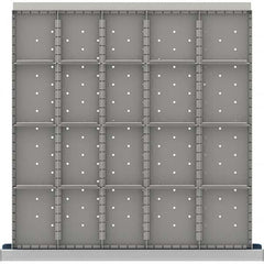 LISTA - 20-Compartment Drawer Divider Layout for 3.15" High Drawers - Makers Industrial Supply