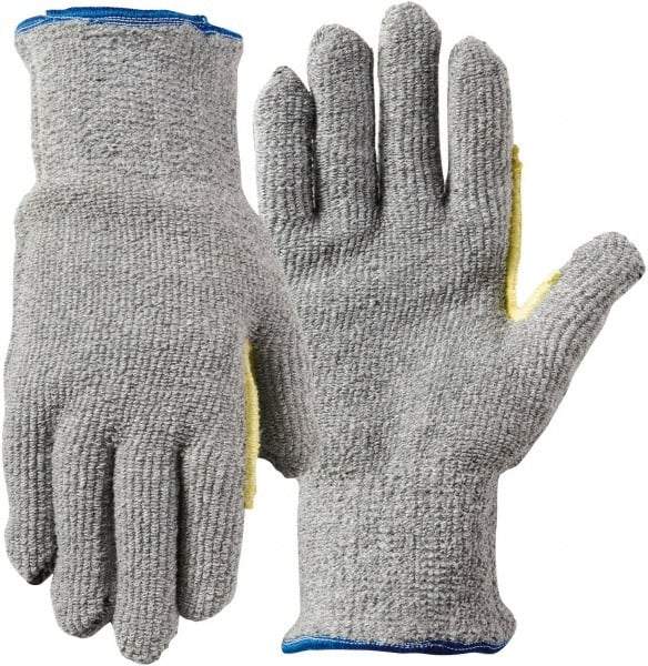 Wells Lamont - Size XL (10), ANSI Cut Lvl 4, Abrasion Lvl 4, Composite of Cut-Resistant Fibers Cut Resistant Gloves - 11" Long, Gray, Paired - Makers Industrial Supply