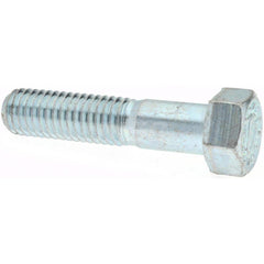 Hex Head Cap Screw: 1/2-13 x 3/4″, Grade 9 Alloy Steel, Zinc-Plated Clear Chromate