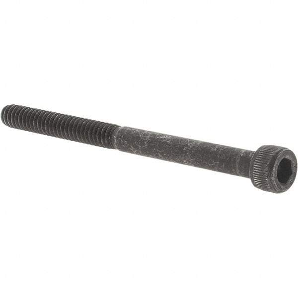 Value Collection - #10-24 UNC Hex Socket Drive, Socket Cap Screw - Alloy Steel, Black Oxide Finish, Partially Threaded, 2-1/2" Length Under Head - Makers Industrial Supply