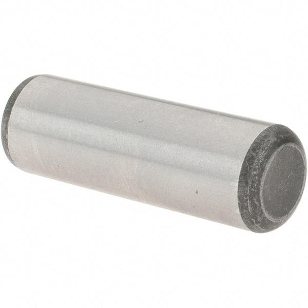 Value Collection - 1/2" Diam x 1-1/2" Pin Length Grade 8 Alloy Steel Standard Dowel Pin - C 50-58 Hardness, 51,000 Lb Breaking Strength, 1 Beveled & 1 Rounded End - Makers Industrial Supply