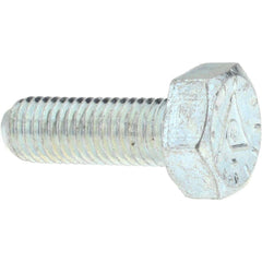 Hex Head Cap Screw: 1/4-28 x 3/4″, Grade 9 Alloy Steel, Zinc-Plated Clear Chromate