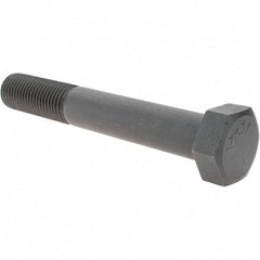 Value Collection - 1-1/2 - 6 UNC, 10" Length Under Head Hex Head Cap Screw - Partially Threaded, Grade 5 Steel, Uncoated, 2-1/4" Hex - Makers Industrial Supply