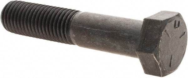 Value Collection - 3/4-10 UNC, 3-3/4" Length Under Head Hex Head Cap Screw - Partially Threaded, Grade 5 Steel, Uncoated, 1-1/8" Hex - Makers Industrial Supply