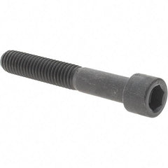 Value Collection - 3/8-16 UNC Hex Socket Drive, Socket Cap Screw - Alloy Steel, Black Oxide Finish, Partially Threaded, 2-1/2" Length Under Head - Makers Industrial Supply