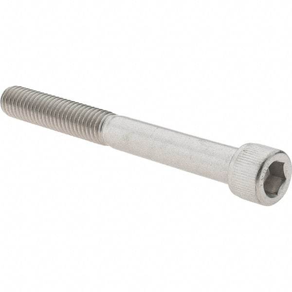 Value Collection - 3/8-16 UNC Hex Socket Drive, Socket Cap Screw - Grade 18-8 Stainless Steel, 3-1/2" Length Under Head - Makers Industrial Supply