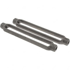 Value Collection - 800 Lb Load Limit, 5/16" Thread Diam, 4-1/2" Take Up, Steel Turnbuckle Body Turnbuckle - 5-9/16" Body Length, 1-7/32" Neck Length - Makers Industrial Supply