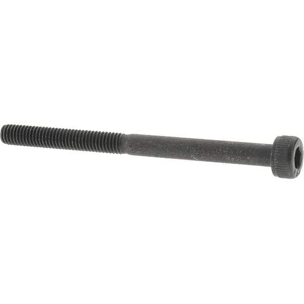 Value Collection - M3x0.50 Metric Coarse Hex Socket Drive, Socket Cap Screw - Grade 12.9 Alloy Steel, Black Oxide Finish, Partially Threaded, 40mm Length Under Head - Makers Industrial Supply