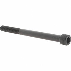 Value Collection - 5/16-18 UNC Hex Socket Drive, Socket Cap Screw - Alloy Steel, Black Oxide Finish, Partially Threaded, 4" Length Under Head - Makers Industrial Supply