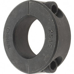 Value Collection - 25mm Bore, Steel, Two Piece Shaft Collar - 1-7/8" Outside Diam - Makers Industrial Supply