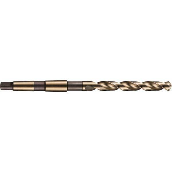 DORMER - 17mm, 2MT 118° Point Cobalt Taper Shank Drill Bit - Makers Industrial Supply