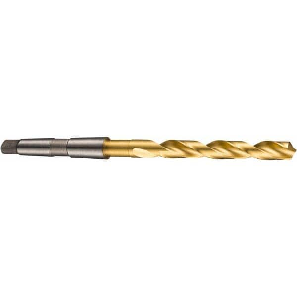 DORMER - 15.25mm, 2MT 118° Point High Speed Steel Taper Shank Drill Bit - Makers Industrial Supply