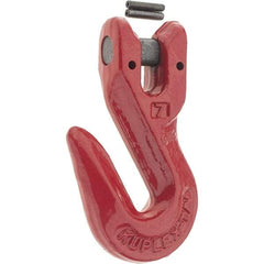 Value Collection - 9/32" Chain Diam, 100 Chain Grade Clevis Hook - 4,300 Lb Capacity, 11/16" ID, 13/32" Pin Diam, 3/8" Hook Throat, 2-1/8" OAL - Makers Industrial Supply