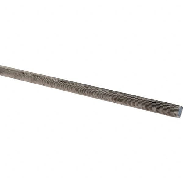 Value Collection - 1-14 UNF (Fine), 3' Long, Stainless Steel Threaded Rod - 3' Long - Makers Industrial Supply