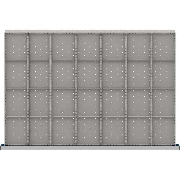 LISTA - 28-Compartment Drawer Divider Layout for 3.15" High Drawers - Makers Industrial Supply