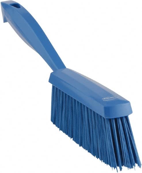 Vikan - Polyester Resin Set Bench Brush - 2" Bristle Length, 6-5/16" Long Head, Blue - Makers Industrial Supply