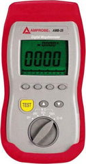 Amprobe - Digital LCD Display, 2,000 Megohm Electrical Insulation Resistance Tester & Megohmmeter - 1,000 VDC Max Test Voltage, Powered by 1.5V AA Battery - Makers Industrial Supply