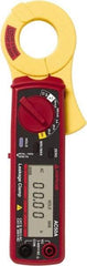 Amprobe - 3033017, CAT II, Digital Average Responding Leakage Clamp Meter with 1.1811" Clamp On Jaws - 400 VAC, 60 AC Amps, Measures Voltage, Current, Leakage Current, Resistance - Makers Industrial Supply