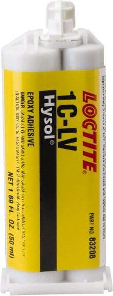 Loctite - 50 mL Dual Cartridge Silicone - 20 min Working Time - Makers Industrial Supply