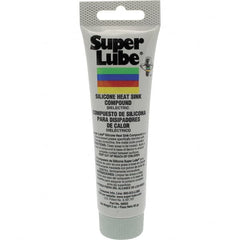 Synco Chemical - 3 oz Tube Silicone Heat-Transfer Grease - White, 450°F Max Temp, - Makers Industrial Supply