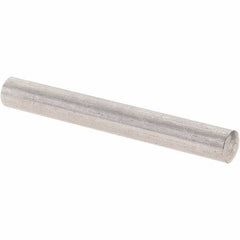 Value Collection - 4mm Diam x 32mm Pin Length 303 Stainless Steel Precision Dowel Pin - Unhardened, 1 Beveled & 1 Rounded End - Makers Industrial Supply