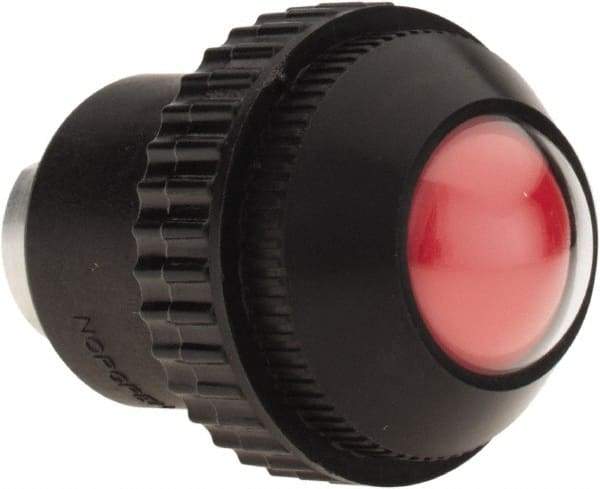 Norgren - 1/8" Female NPTF Bottom Rotowink Pressure Indicator - 10 to 125 psiG, Red Unactuated Color & Green Actuated Color - Makers Industrial Supply