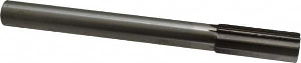 Interstate - 1-5/32" High Speed Steel Chucking Reamer - Straight Flute, Straight Shank, 2-7/8" Flute Length, 11" OAL - Makers Industrial Supply