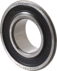 SKF - 35mm Bore Diam, 72mm OD, Double Seal Self Aligning Radial Ball Bearing - 23mm Wide, 2 Rows, Round Bore, 1,980 Lb Static Capacity, 6,900 Lb Dynamic Capacity - Makers Industrial Supply