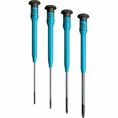 Moody Tools - Precision & Specialty Screwdrivers Type: JIS Overall Length Range: 3" - 6.9" - Makers Industrial Supply