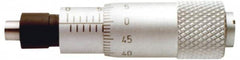 SPI - 1/2 Inch, 0.51 Inch Thimble, 0.2 Inch Spindle Diameter x Mechanical Micrometer Head - Makers Industrial Supply