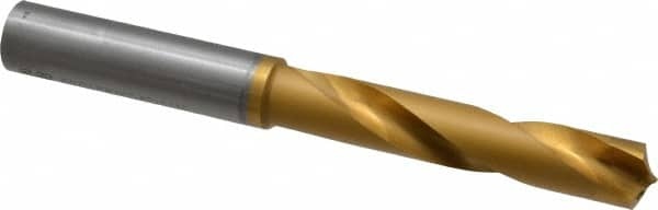 CJT - 9/16" 135° Spiral Flute Carbide-Tipped Screw Machine Drill Bit - Makers Industrial Supply