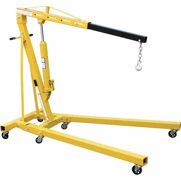 Vestil - 4,000 Lb Load Capacity, Steel Shop Crane - 5' 3/64" Span - Makers Industrial Supply