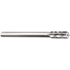 Made in USA - 0.248" Carbide-Tipped 4 Flute Dowel Pin Chucking Reamer - Makers Industrial Supply