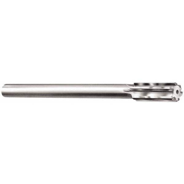 Made in USA - 0.373" Carbide-Tipped 4 Flute Dowel Pin Chucking Reamer - Makers Industrial Supply