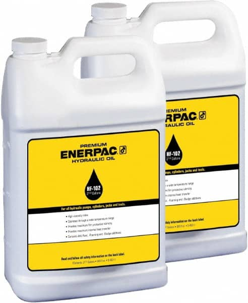 Enerpac - 2.5 Gal Container Mineral Hydraulic Machine Oil - Makers Industrial Supply