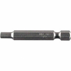 Wiha - 0.109" Power Bit - 1/4" Drive, 2" OAL - Makers Industrial Supply