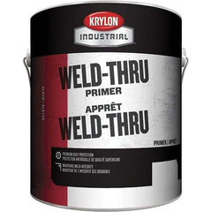 Krylon - 1 Gal Red Rust Inhibitive Primer - 400 Sq Ft/Gal, Direct to Metal, Quick Drying - Makers Industrial Supply