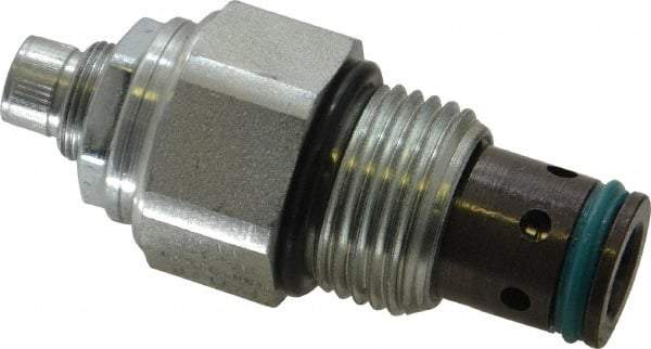 Parker - 30 GPM Steel Hydraulic Control Valve - 7/8-14 Thread, C10-2 Cavity - Makers Industrial Supply